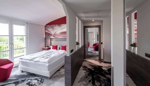 Habitación estándar, 1 cama doble, en la zona del patio