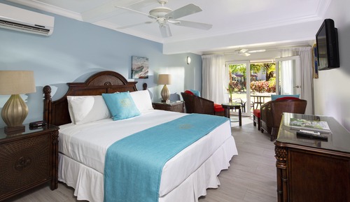 Habitación, vistas al jardín