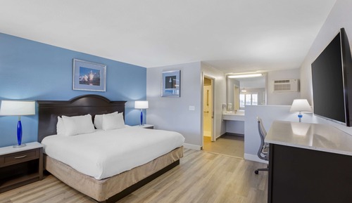 Habitación estándar, 1 cama de matrimonio grande, accesible para personas con discapacidad, bañera