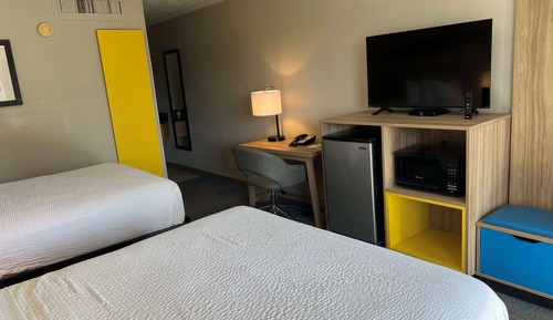 Habitación, 2 camas de matrimonio, fumadores