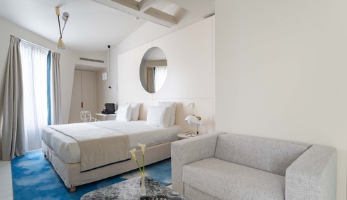 Habitación Ejecutiva - Minibar soft de cortesía, bandeja de cortesía,Chromecast,Prensa digital