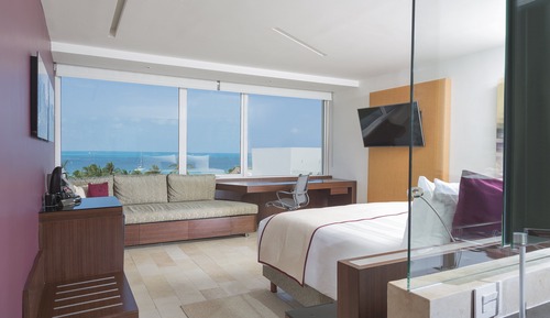 Habitación clásica, 1 cama de matrimonio grande, vistas al mar