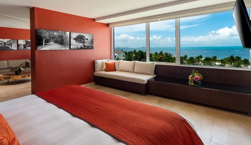 Suite Club, 1 cama de matrimonio grande, vistas al mar