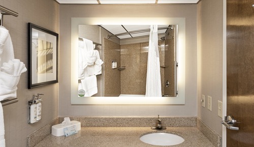 Habitación estándar, 1 cama de matrimonio grande con sofá cama, frigorífico