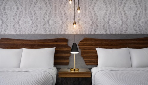 Habitación estándar, 2 camas de matrimonio, no fumadores, microondas