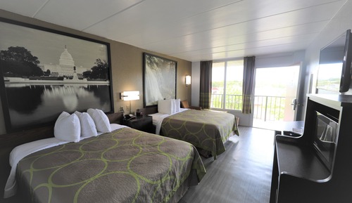 Habitación estándar, 2 camas de matrimonio, fumadores