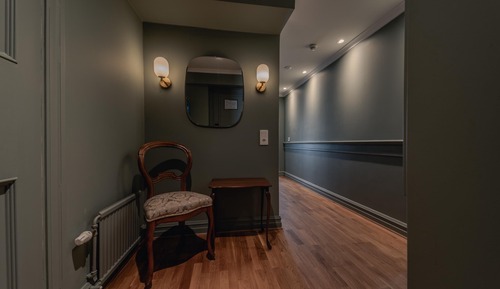 Suite, varias camas, no fumadores, vistas al mar (Living Room)