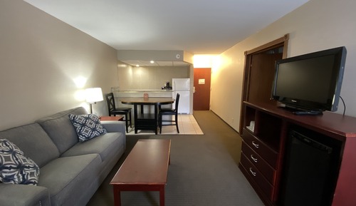 Suite, 1 cama de matrimonio grande con sofá cama, no fumadores (Efficiency)