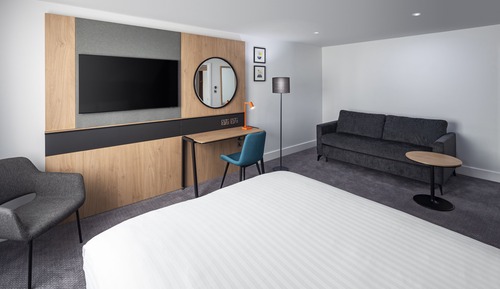 Suite, 1 cama de matrimonio grande con sofá cama (Super King)