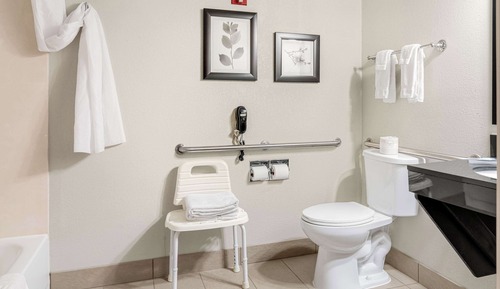Suite estudio, 1 cama de matrimonio grande, accesible para personas con discapacidad (Dog Friendly)