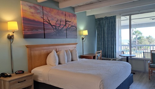 Suite, 1 cama de matrimonio grande, no fumadores, vistas al mar (2nd Floor)
