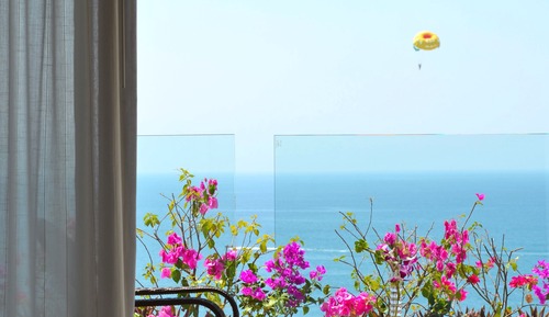 Habitación Deluxe, 2 camas dobles, no fumadores, vistas al mar