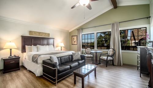 Jacuzzi Suite King Bed Room