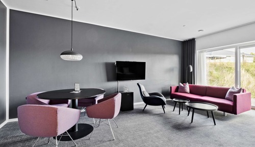 Habitación Premium, 1 cama de matrimonio grande, no fumadores, terraza (Living Room;with Sofabed)