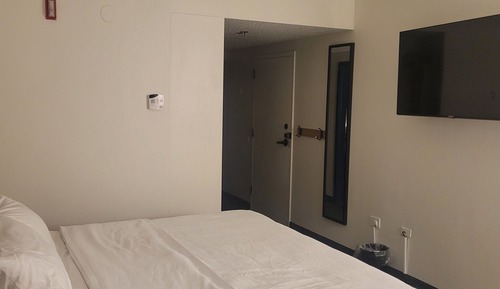 Habitación, 1 cama de matrimonio grande, accesible para personas con discapacidad, bañera