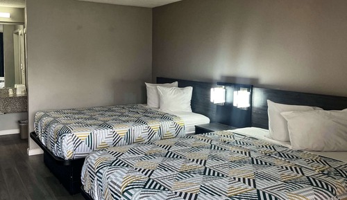 Habitación estándar, 2 camas de matrimonio, fumadores