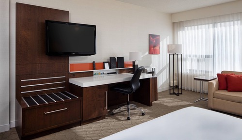 Habitación Deluxe, 1 cama de matrimonio grande con sofá cama