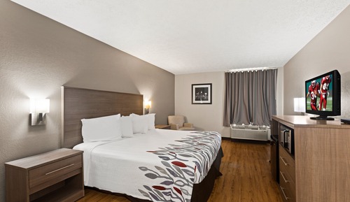 Habitación superior, 1 cama de matrimonio grande, accesible para personas con discapacidad
