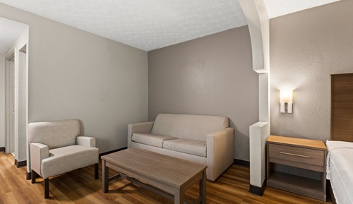 Suite, 1 cama doble, accesible para personas con discapacidad, no fumadores (2 Room)