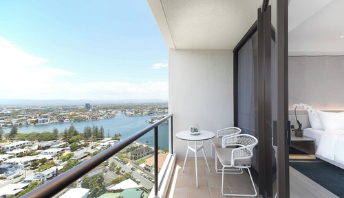 Habitación, 2 camas dobles, no fumadores, vistas al mar (Balcony)