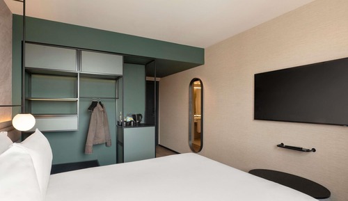 Habitación superior, 1 cama de matrimonio, accesible para personas con discapacidad