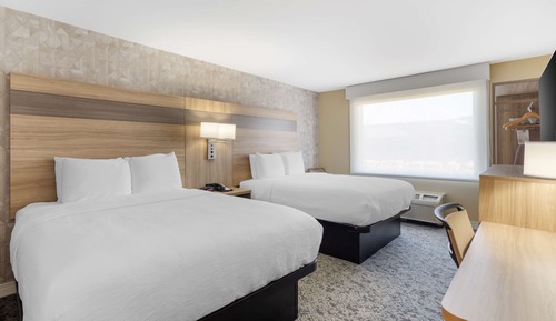 Habitación estándar, 2 camas de matrimonio, no fumadores