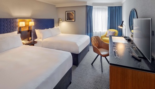 Habitación, 2 camas dobles, accesible para personas con discapacidad