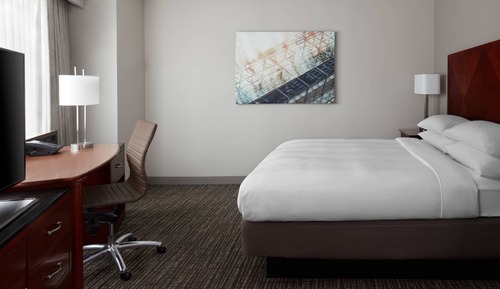 Suite, 1 cama de matrimonio con sofá cama