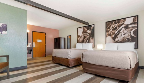 Habitación, 2 camas de matrimonio, accesible para personas con discapacidad, no fumadores