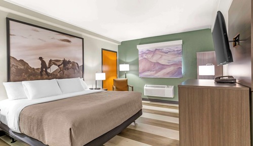 Habitación, 1 cama de matrimonio grande, accesible para personas con discapacidad, no fumadores