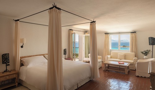Suite junior, terraza, vistas al mar