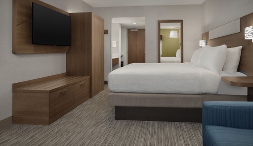 Habitación estándar, 1 cama de matrimonio grande con sofá cama