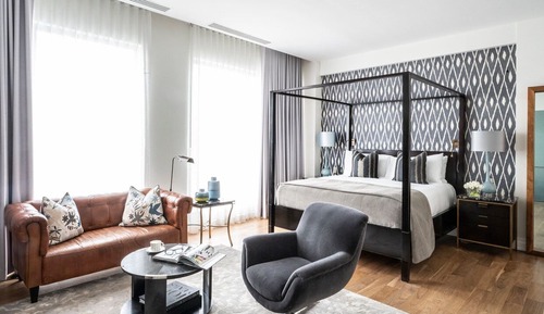 Suite estudio, 1 cama de matrimonio grande
