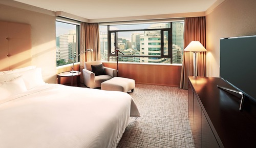 Suite ejecutiva, 1 cama de matrimonio grande, no fumadores, vistas a la ciudad