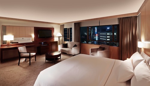 Suite junior, 1 cama de matrimonio grande, no fumadores, vistas a la ciudad