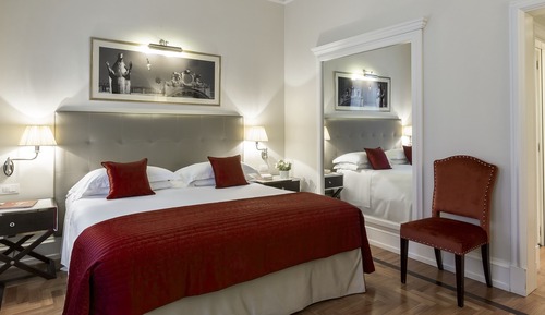 Habitación superior, vistas al mar