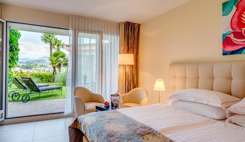 Habitación doble, vistas al jardín