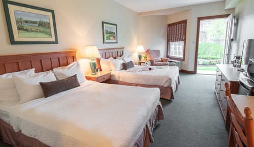Habitación estándar doble, 2 camas de matrimonio