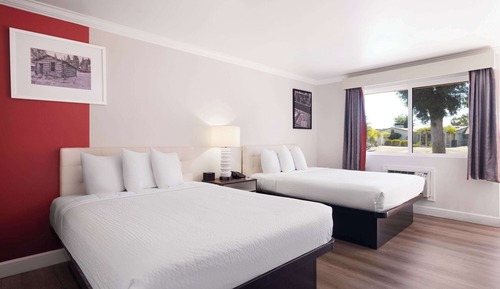 Habitación, 2 camas de matrimonio, no fumadores