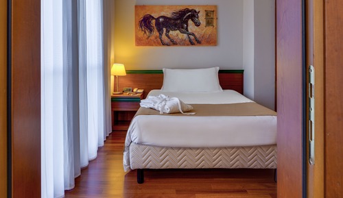 Habitación estándar doble de uso individual, 1 cama de matrimonio grande