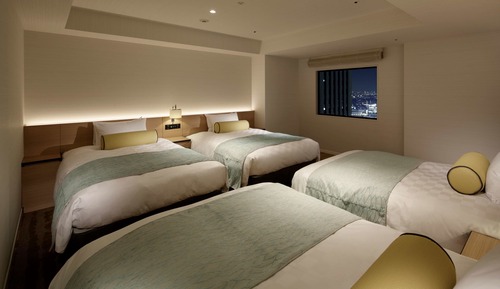 Habitación cuádruple familiar, no fumadores (33th-37th Floor)