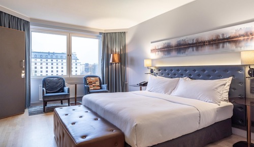 Suite, 1 cama de matrimonio grande, vistas al canal