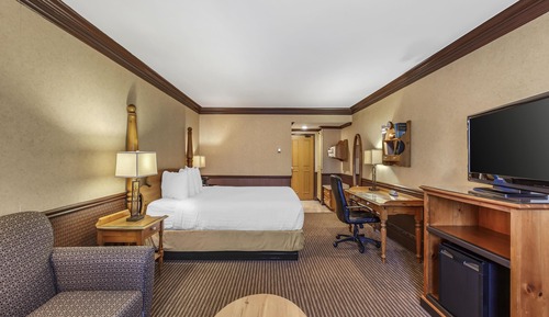 Habitación estándar, 1 cama de matrimonio, no fumadores, chimenea