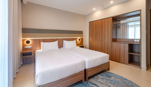 Guest Room, 2 Twin Beds, Sea View
