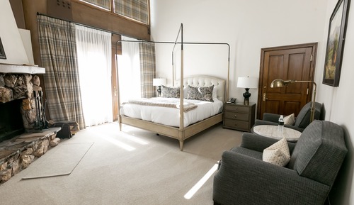 Habitación de lujo, 1 cama de matrimonio grande, bañera de hidromasaje (MAIN LODGE)