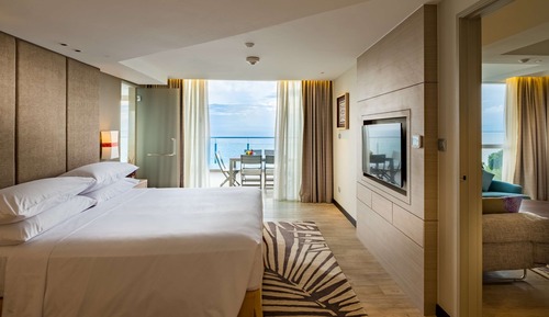King, Suite estudio estándar, terraza, vistas al mar