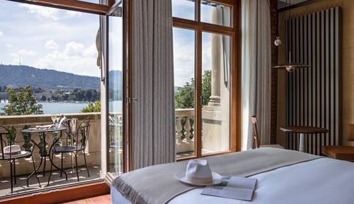 Habitación, vistas al lago