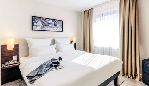 Privilege, Suite, 1 cama de matrimonio grande con sofá cama