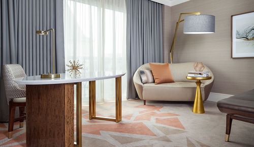 Habitación Premier, 1 cama de matrimonio grande, accesible en silla de ruedas (w/ RI Shower)