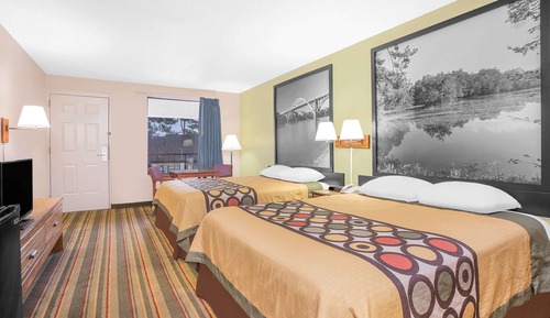 Habitación estándar, 2 camas de matrimonio, fumadores